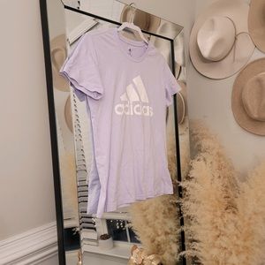 Adidas logo tee